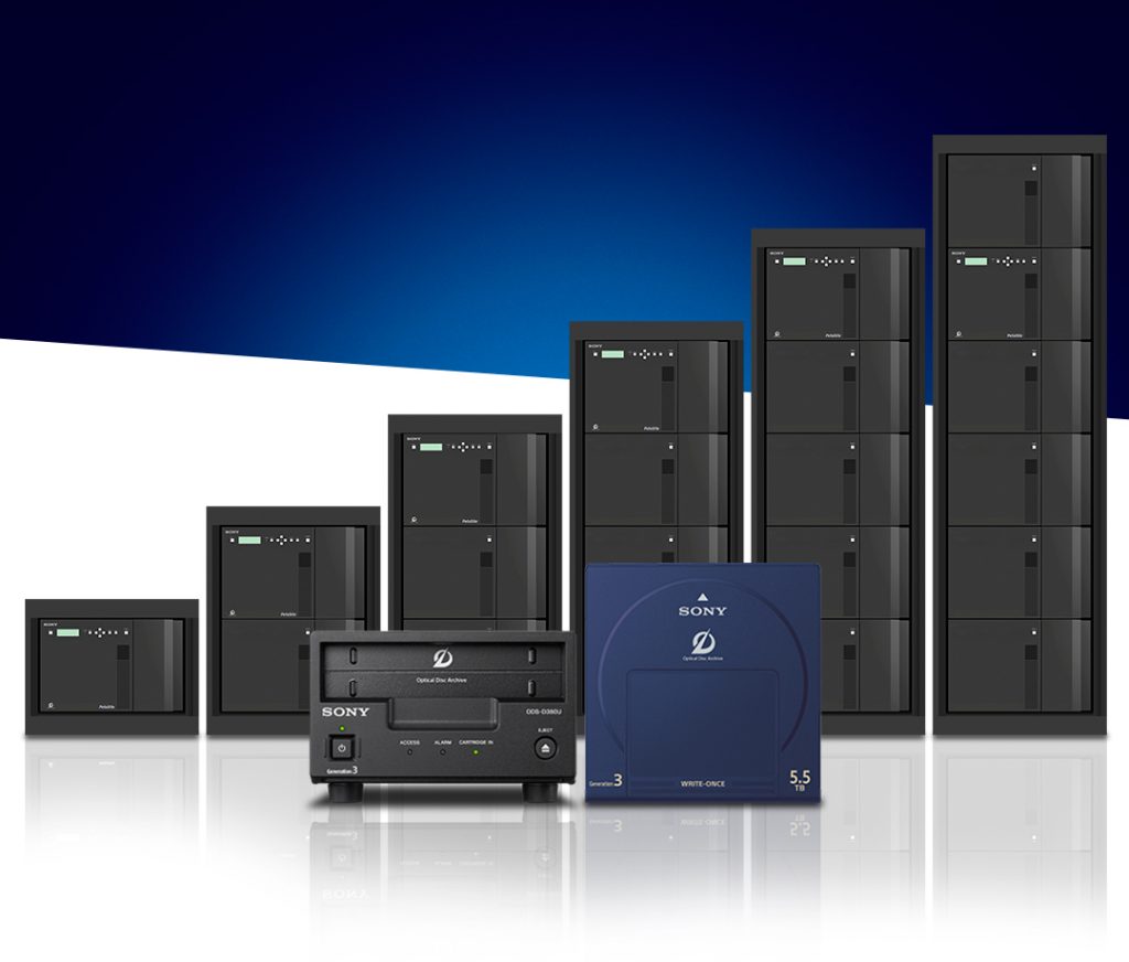 Sony Launches Generation 3 PetaSite Optical Disc Archive Library …