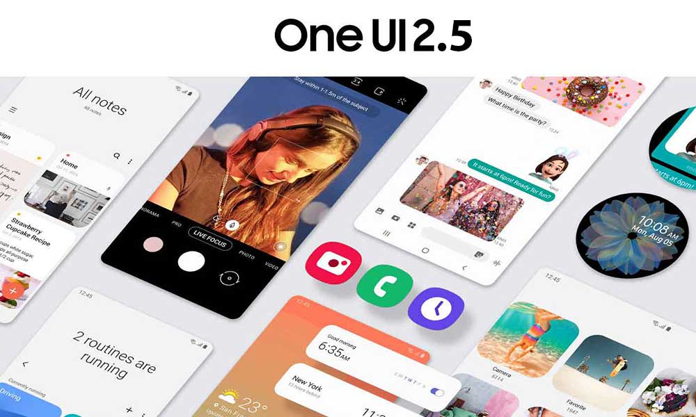 Samsung One UI 2.5 Update: List of Supported devices to receive it