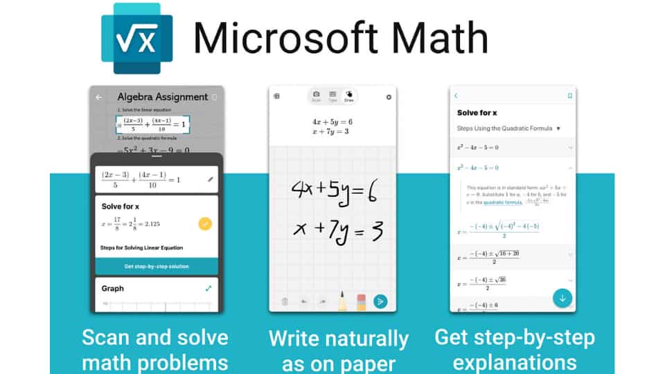 Bad at maths? Microsoft Math Solver can solve those problems for you