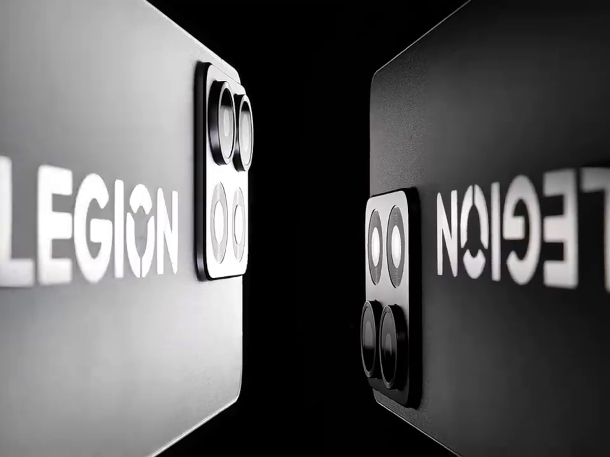 The Legion Y70 2026 will launch in May. Pictured: a promo picture showing the two colors of the phone.