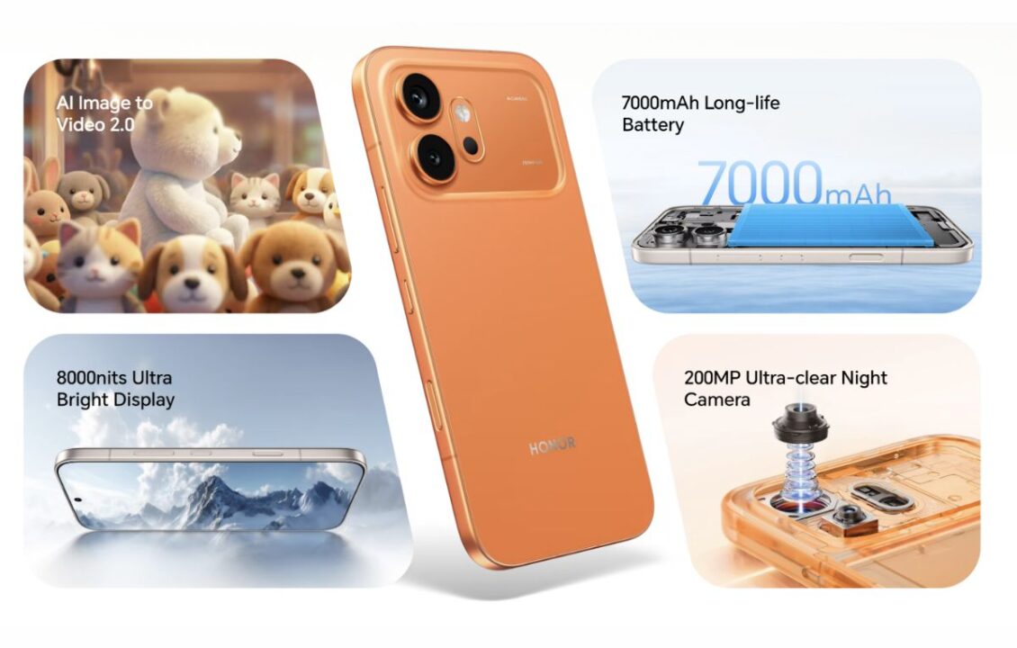 هونر تطلق هواتف Honor 600 بتصميم مستوحى من آيفون وبطاريات ضخمة