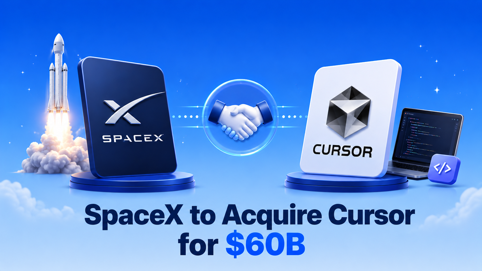 SpaceX to Acquire Cursor Maker Anysphere for $60bn