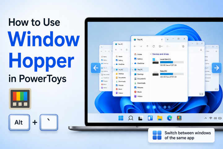 How to Use Window Hopper in PowerToys: A Step-by-Step Guide