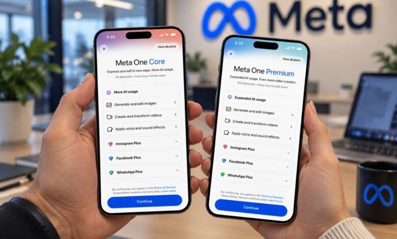 Meta One.. ميتا تطرح اشتراكات جديدة للشركات وصنّاع المحتوى ومستخدمي الذكاء الاصطناعي