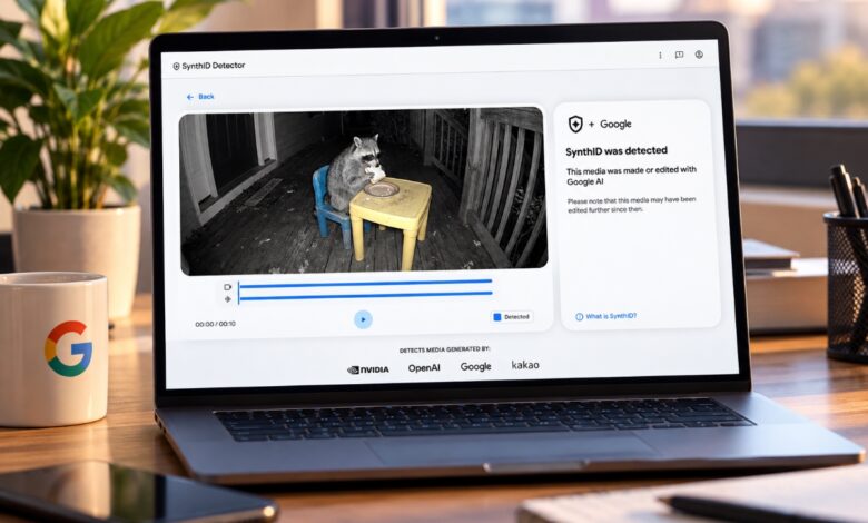جوجل تتيح أداة SynthID Detector للجميع لاكتشاف المحتوى المُنشأ بالذكاء الاصطناعي
